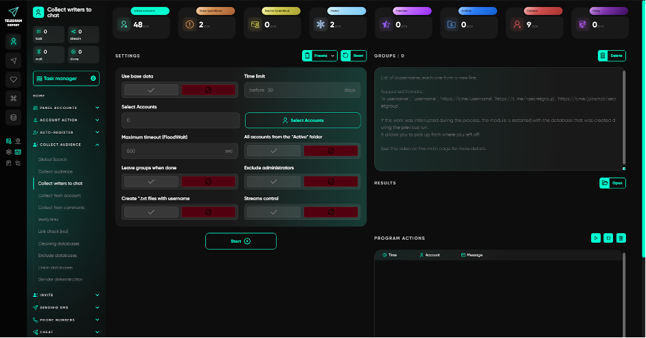 Telegram Expert how to avoid bans in Telegram