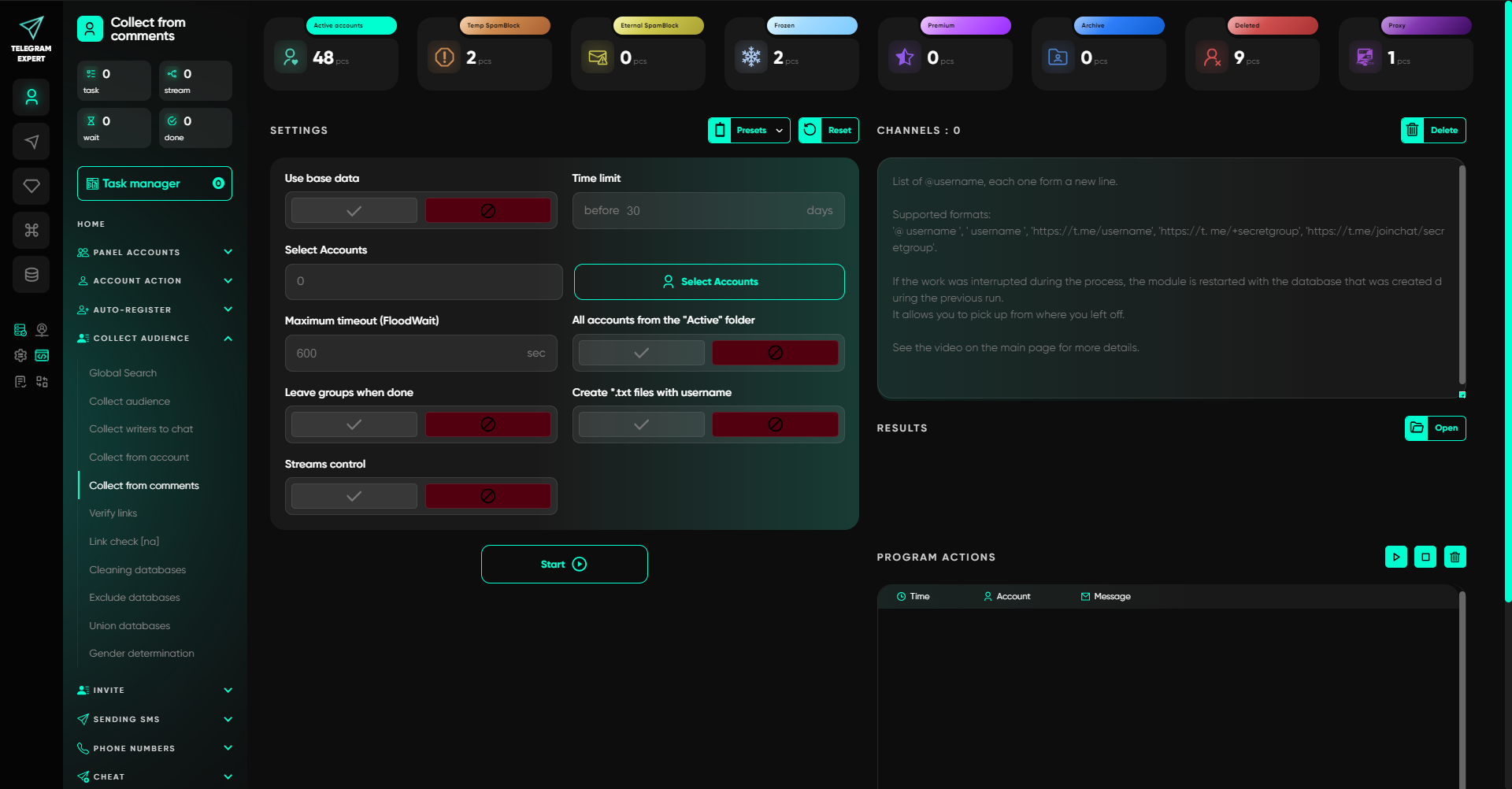 Step-by-step Astro proxy configuration for Telegram Expert