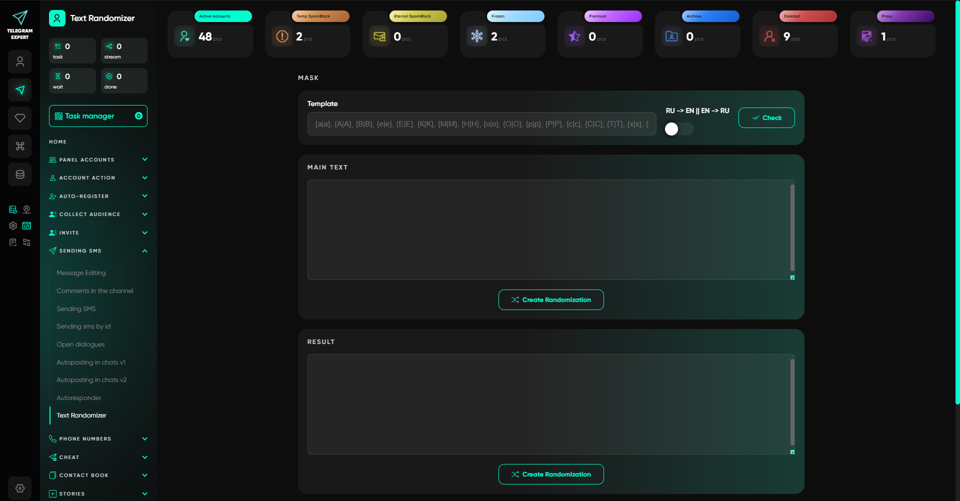 Using Astro rotating residential proxies in Telegram Expert