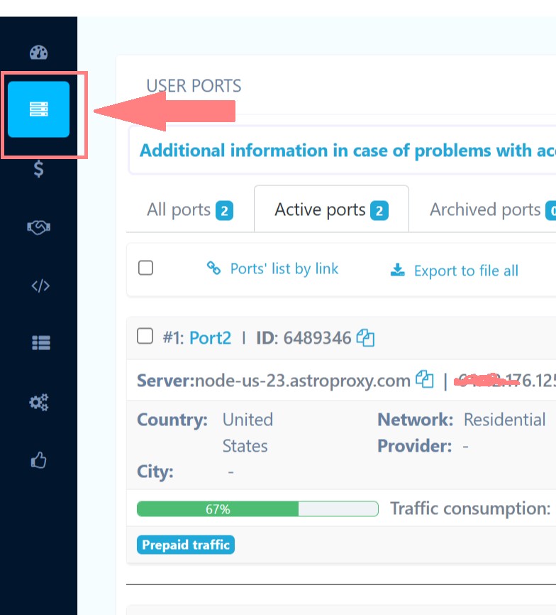 How to set up Astro proxy