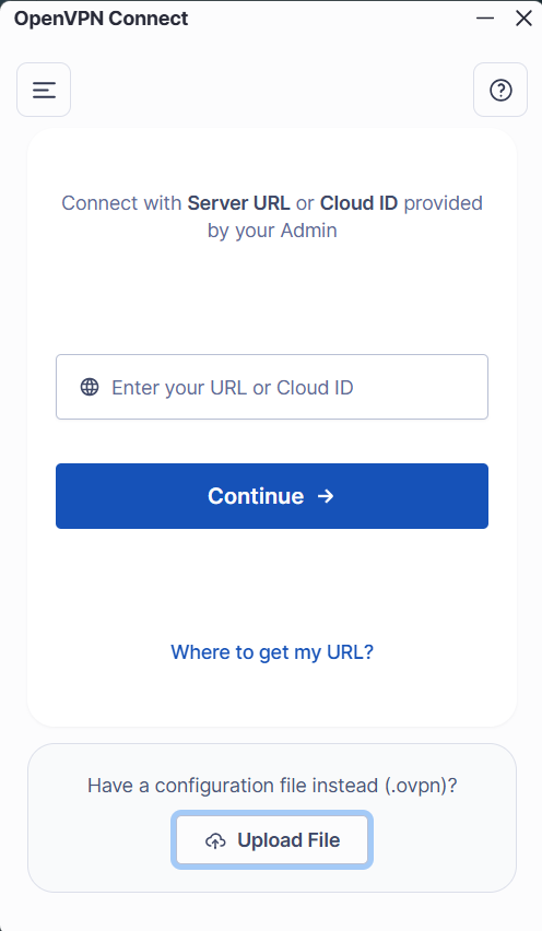 Connect Astro proxy OpenVPN profile