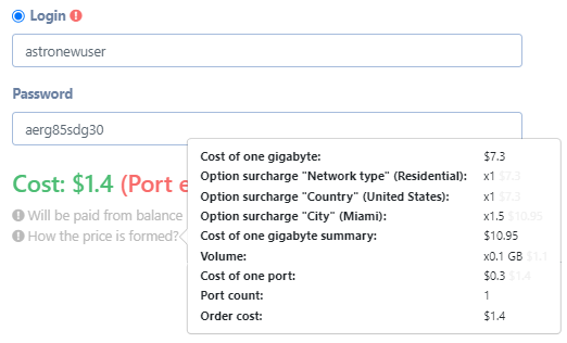 How to test Astro proxies for free