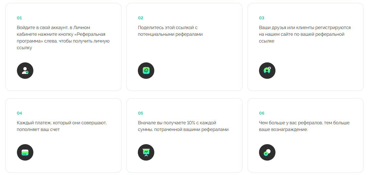Как работает реферальная программа Astro