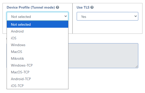 Automated VPN tunneling Astro