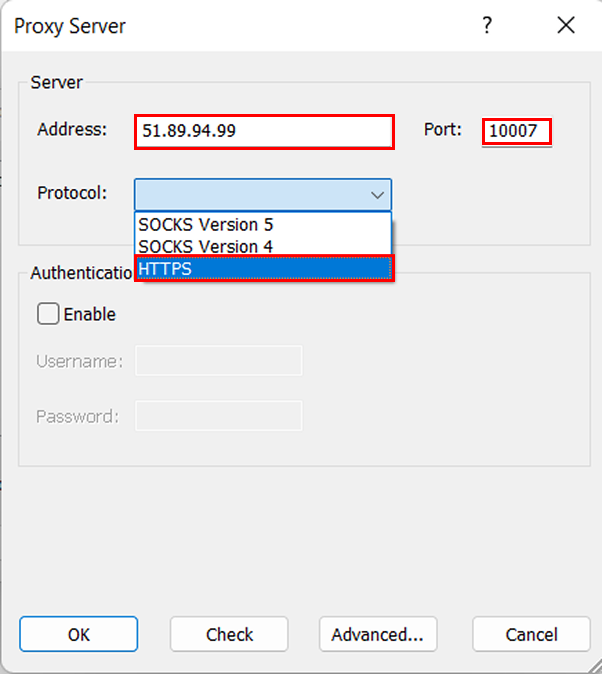 How to set up Astro proxies in Proxifier